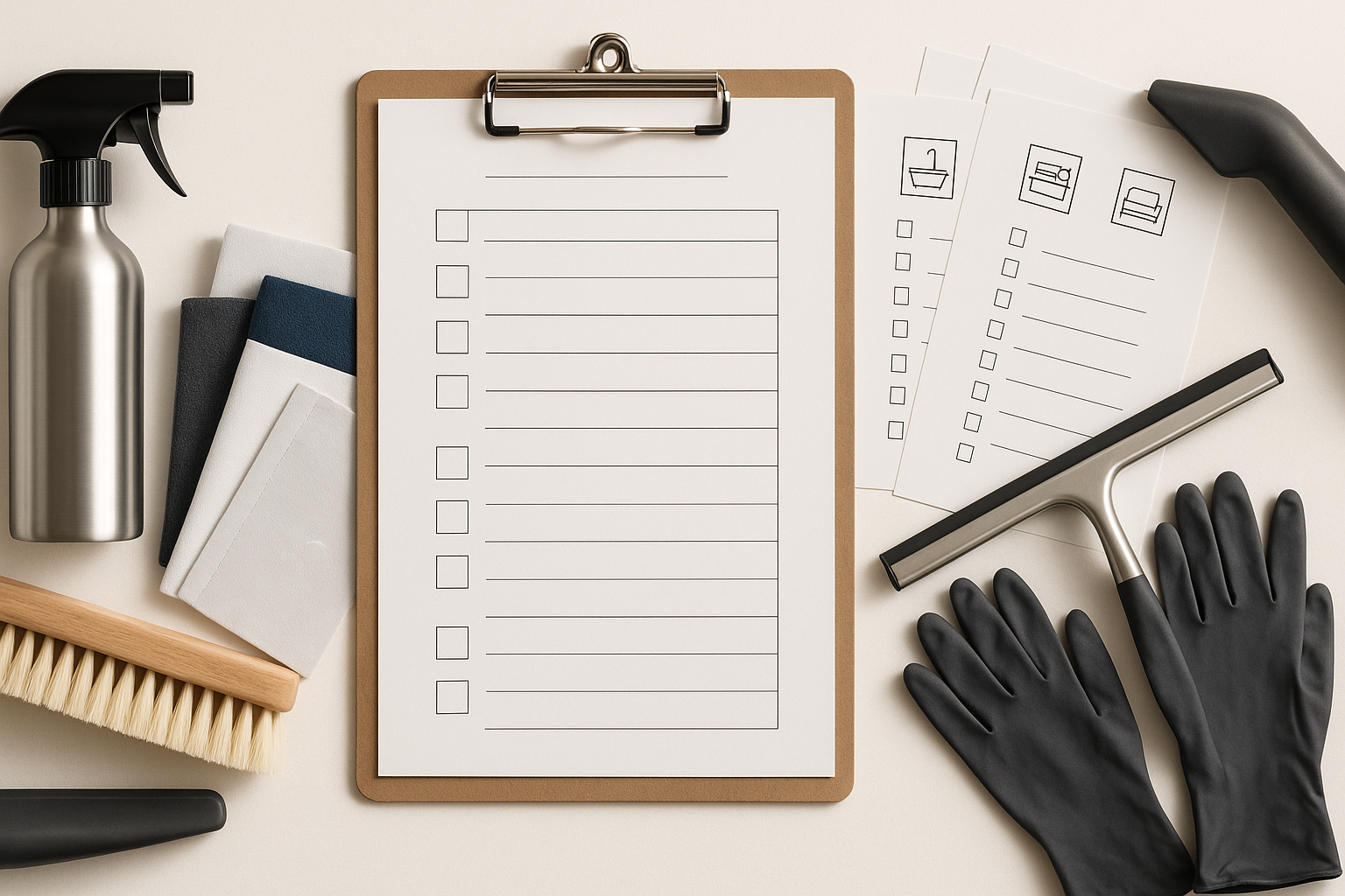Deep Cleaning Checklist: Room-by-Room Printable Guide