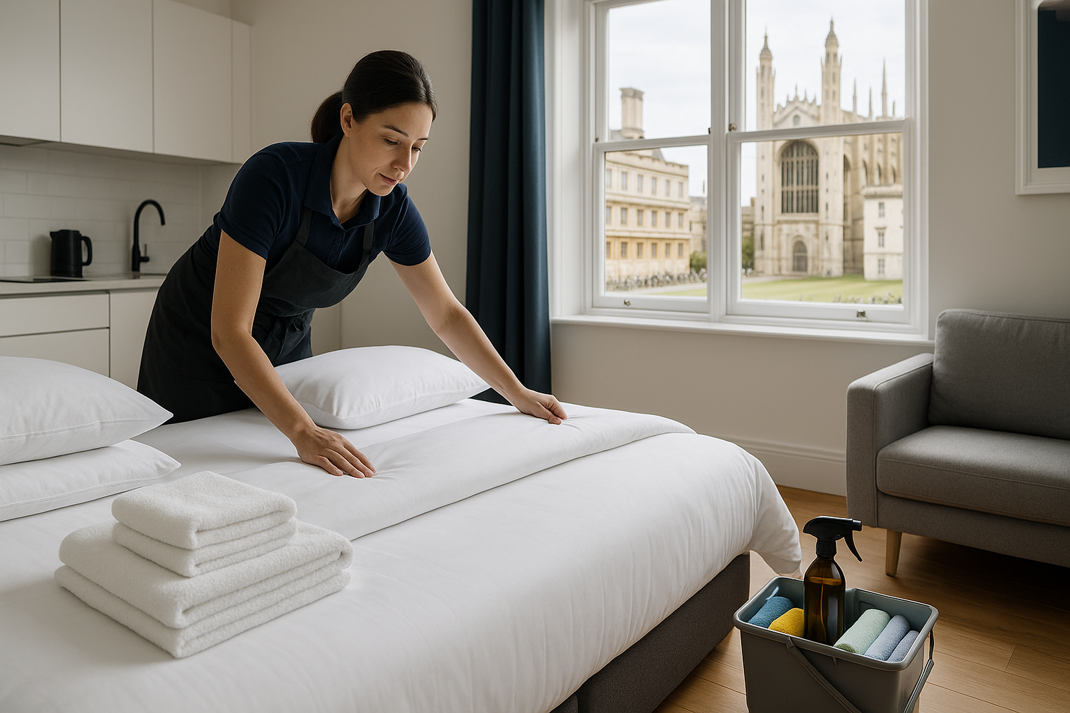 Short let cleaning company Cambridge: professional services